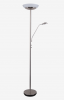 EDEN MOTHER & CHILD FLOOR LAMP SATIN CHROME